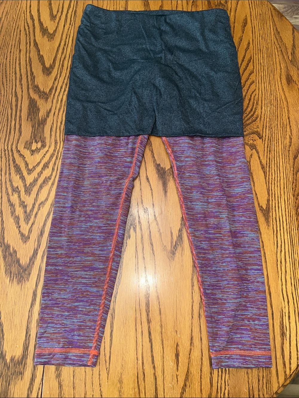 Lululemon Yin to You Crops - skirted - size 6